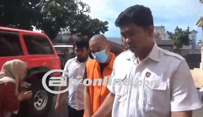 Ditreskrimus Polda Jambi Dalam Konfrensi Pers Mengungkapkan Pihaknya Telah Menetapkan 1 Tersangka Terkait Video Syur Viral
