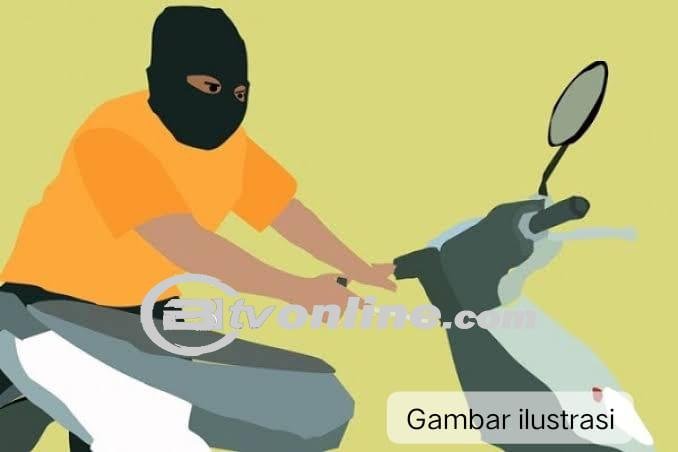 Pelaku Pencurian Motor di Kapten Muslim!