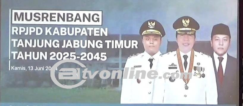 Pemerintah Kabupaten Tanjab Timur Gelar Musrenbang RPJPD 2025-2045: Merumuskan Visi Pembangunan Jangka Panjang