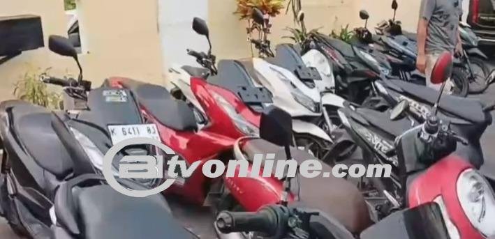 Polisi Amankan 33 Motor dan 6 Mobil Bodong di Razia Sukolilo Pati Pasca Insiden Kematian Bos Rental