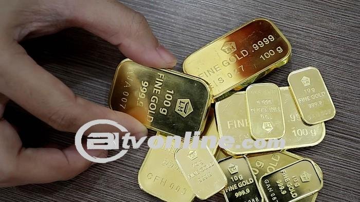 Harga Emas Hari Ini Jeblok! , Emas Antam 24 Karat Rp 1.333.000 per Gram