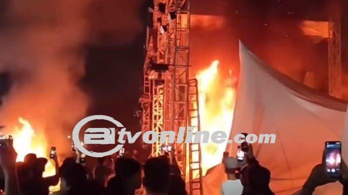 Panggung Terbakar di Konser Tangerang: Ketua Panitia Kabur Bawa Uang Ratusan Juta!