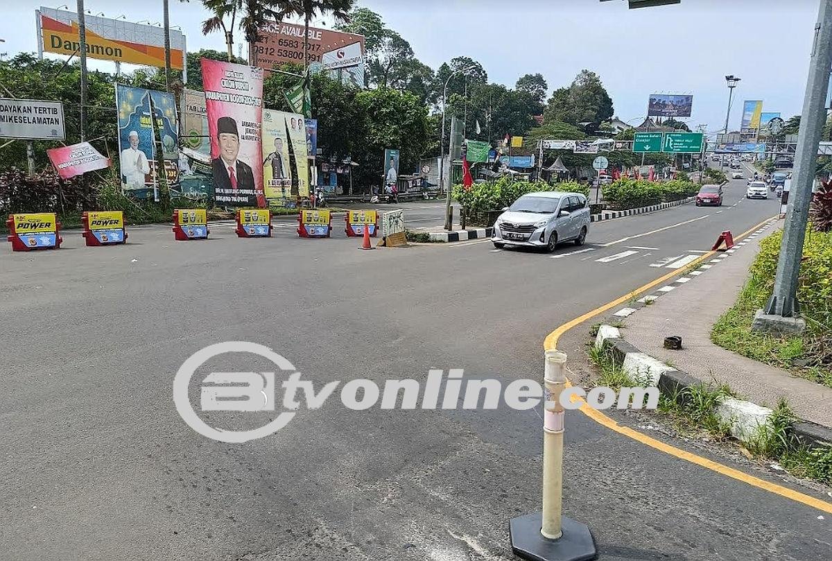 Lalu Lintas Jalur Puncak Bogor One Way Arah Jakarta Sore Ini