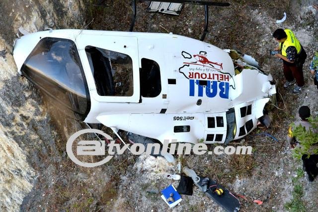 Sepanjang Bulan Juli Sudah 2 Kali Helikopter di Bali Terlilit Tali Layangan!