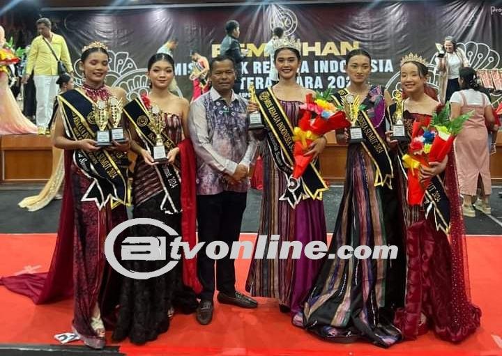 Dua Putri Cilik Asal Humbahas Raih Pesona Terbaik pada Grand Final Miss Remaja Cilik Indonesia Sumut 2024