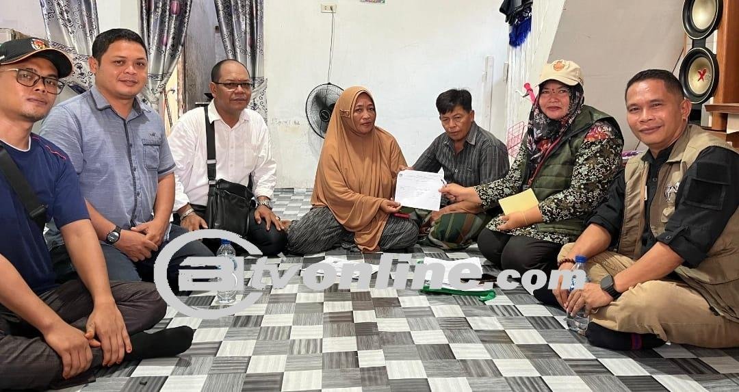 Monitoring KPU Kabupaten Batu Bara di Desa Indrayaman Kecamatan Talawi