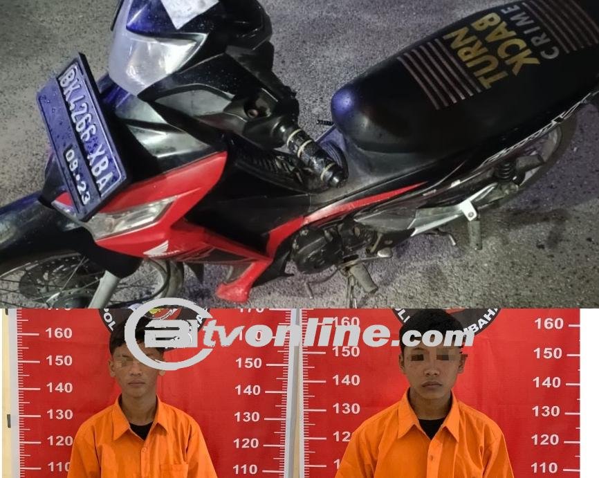 Dua orang Curanmor Asal Toba Ditangkap Polres Humbahas