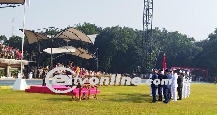 Panglima TNI Pimpin Pelantikan 350 Perwira Prajurit Karier Menuju Masa Depan Yang Tantang