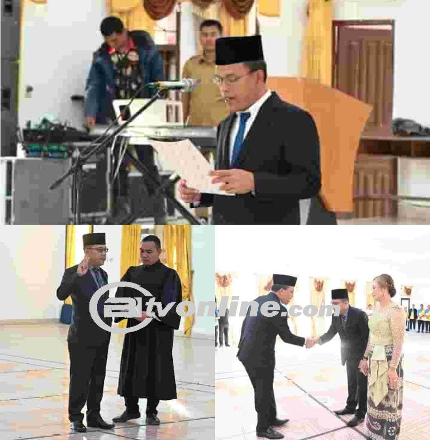 Bupati Humbahas Lantik Chiristison Rudianto Marbun SPd MM Sebagai Sekda Kabupaten