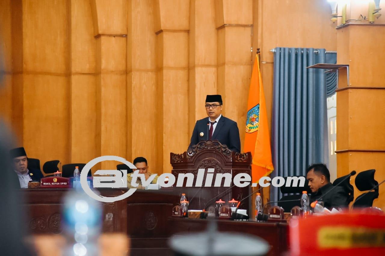 Pj. Bupati Batu Bara Hadiri Rapat Paripurna DPRD Ranperda Pertanggungjawaban Pelaksanaan APBD TA 2023
