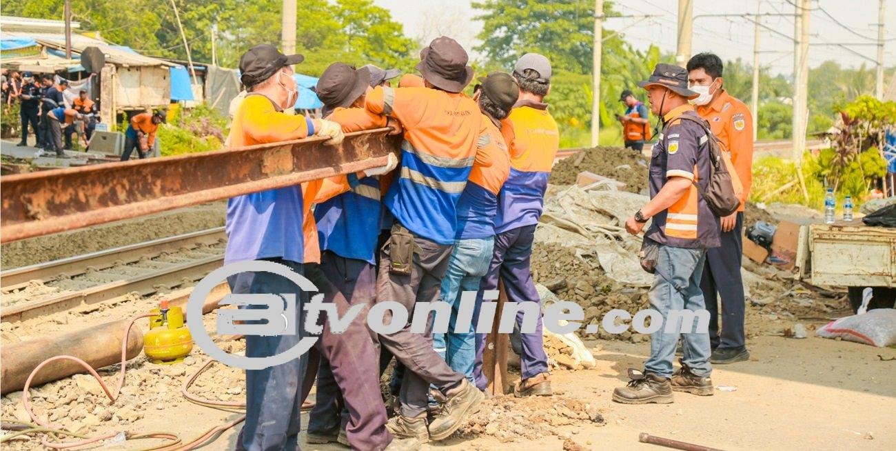 Jalur Perlintasan Langsung di Cisauk Ditutup PT KAI