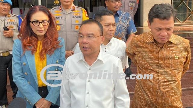 Wakil Ketua DPR RI Sufmi Dasco Ahmad Temui Demonstran dan Minta Pembebasan di Polda Metro Jaya