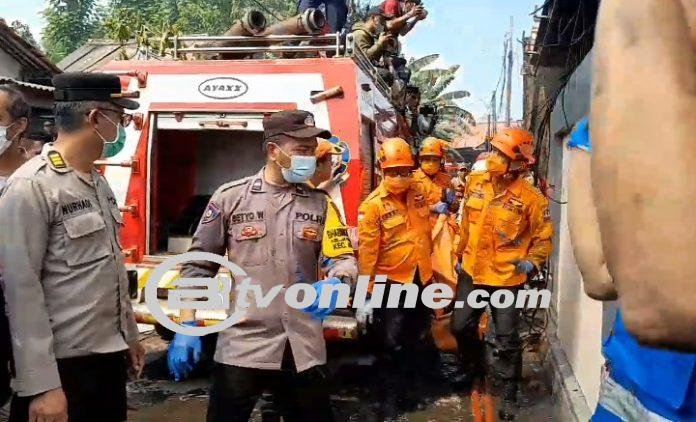 Kebakaran di Jatiasih Dua Orang Tewas, Salah Satunya Wanita Hamil