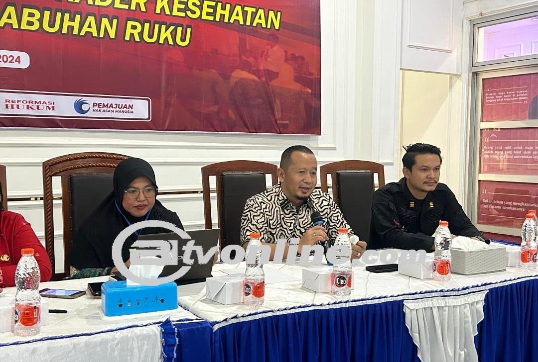 Lapas Labuhan Ruku Kanwil Kemenkumham Sumatera Utara Gelar Pelatihan dan Penguatan Kader Kesehatan