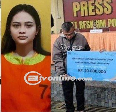 Suami Renti Marningsih Terima Santunan Rp50 Juta Usai Istri Tewas Ditabrak Mahasiswi Mabuk dan Pemakai Narkoba!
