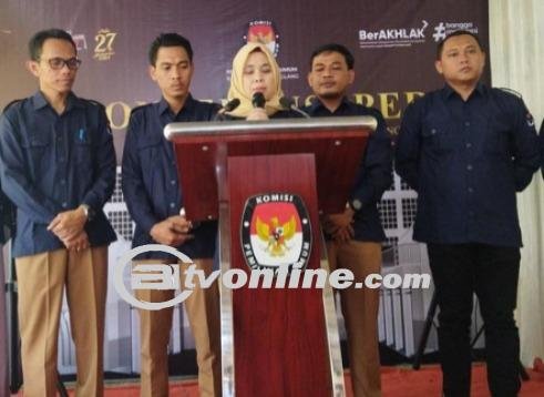 KPU Pandeglang Ungkap Empat Pasangan Calon Mendaftar, Tiga Calon Sudah Ikuti Tes Kesehatan