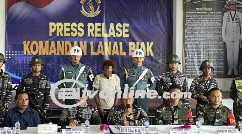 Penangkapan Anggota OPM di Pulau Mapia, Kabupaten Supiori