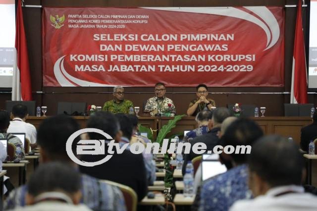 Panitia Seleksi Umumkan Hasil Tes Profile Assessment Capim dan Dewas KPK Periode 2024-2029