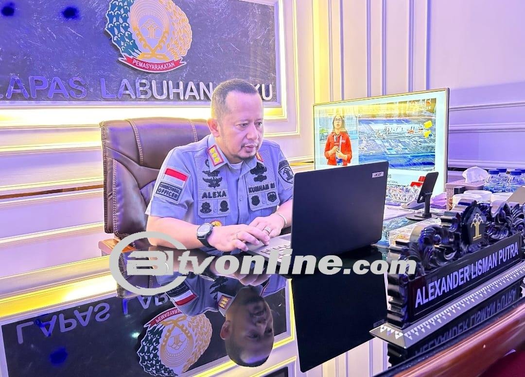 Lapas Labuhan Ruku Ikuti Diskusi Strategi Kebijakan Hukum dan HAM Oleh Kanwil Kemenkumham Sumut