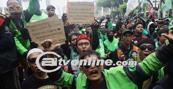 Ojol Jabodetabek Ancam Gelar Aksi Lanjutan Jika Tuntutan Tak Dipenuhi