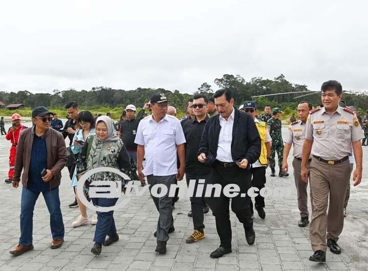 Menko Marves Tinjau Kembali TSTH2 dan Food Estate di Humbahas