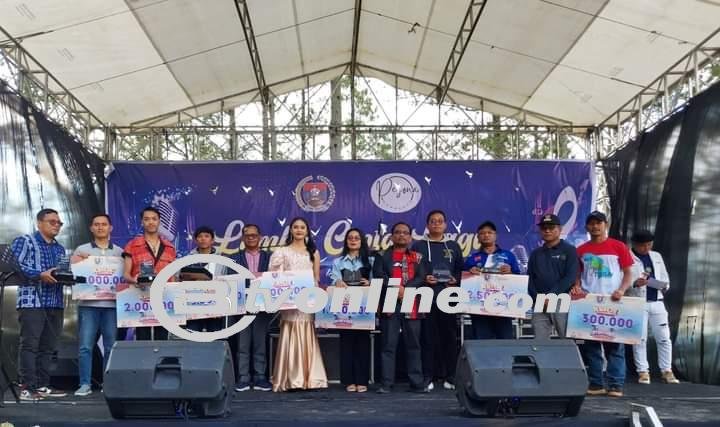 Lomba Cipta Lagu Se-Kawasan Danau Toba di Geosite Sipinsur Humbahas