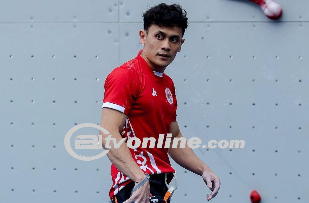 Veddriq Leonardo Peraih Medali Emas di Olimpiade Paris 2024 Gagal Raih Emas di Nomor Speed Relay Putra PON XXI Aceh-Sumut 2024?!