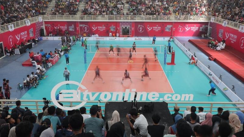 Tim Bola Voli Putri Jawa Timur Melaju ke Final PON 2024 Setelah Kalahkan DKI Jakarta