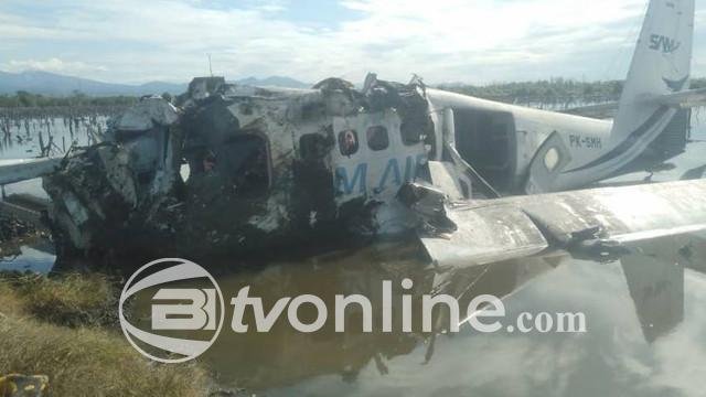 Kecelakaan Pesawat SAM Air DHC-6 Twin Jatuh di Pohuwato! Diduga Ada Korban Jiwa!