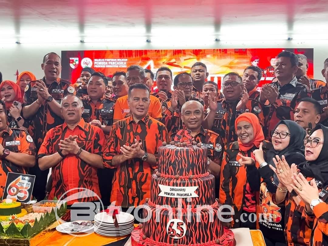 HUT Ke-65 Pemuda Pancasila Sumut: Kegiatan Meriah Bersama Musa Rajeksha dan Jajaran MPC