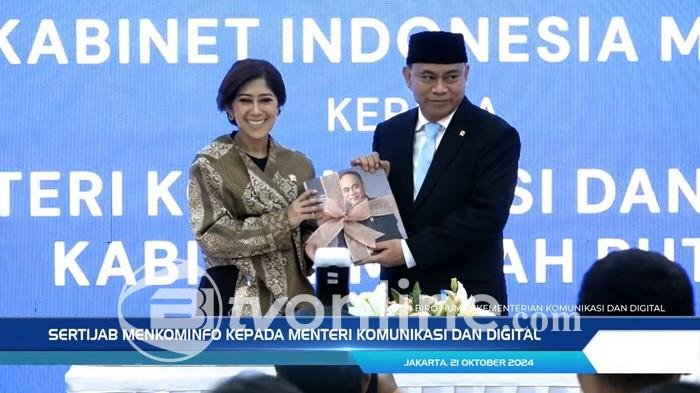 Meutya Hafid Siap Lanjutkan Perjuangan Pemberantasan Judi Online Usai Sertijab Dengan Budi Arie