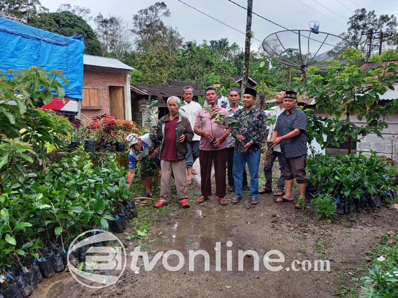 TPL Salurkan 1.000 Bibit Kopi untuk Pengembangan Pertanian di Tiga Desa Toba