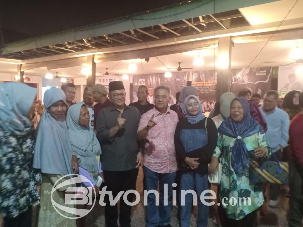 Silaturahmi Keluarga Besar Diza Aljosha Hazrin Nurdin Hamzah dan Dr. Maulana MKM, Ajak Warga Kota Jambi Dukung Pasangan Maulana-Diza dalam Pilkada 2024