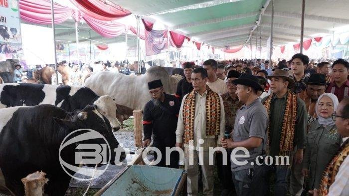 Muzani, Amran Sulaiman, dan Pj Gubernur Lampung Bahas Solusi Masalah Pertanian dan Peternakan di Lampung