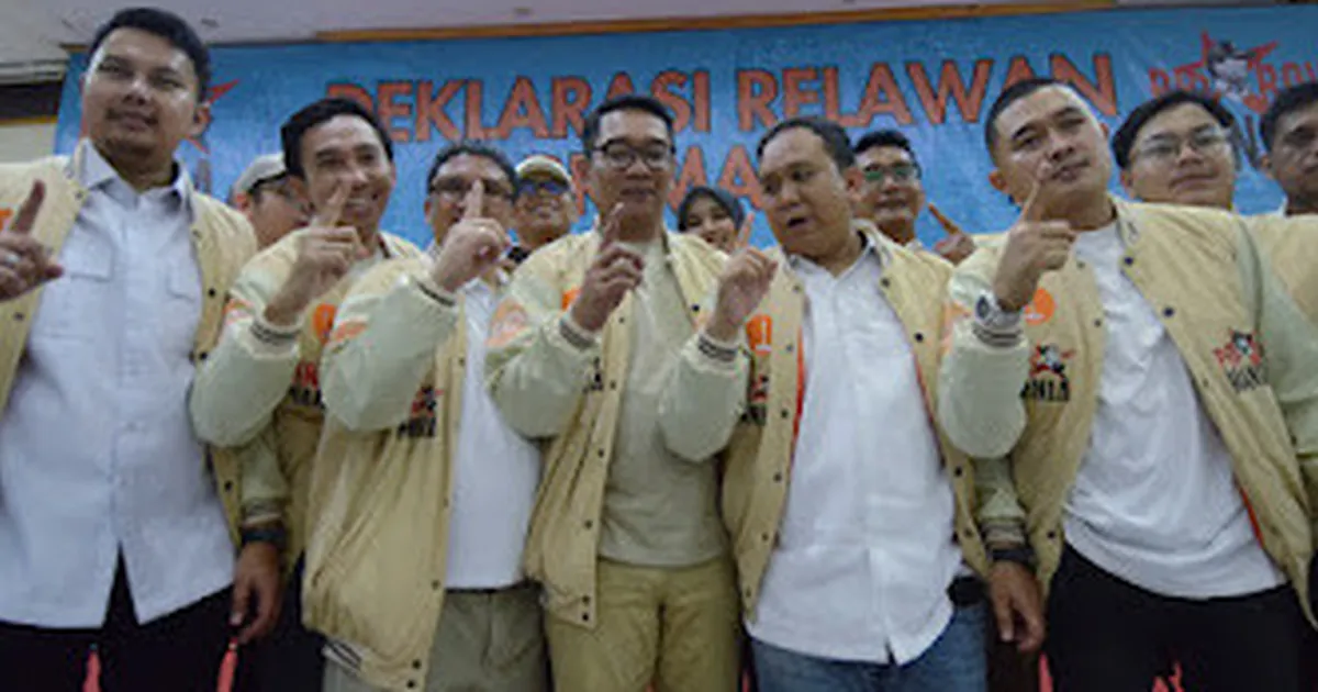 Dukungan Sandiaga Uno Perkuat Pasangan RIDO, Relawan Siap Menangkan Ridwan Kamil-Suswono di Pilgub Jakarta 2024