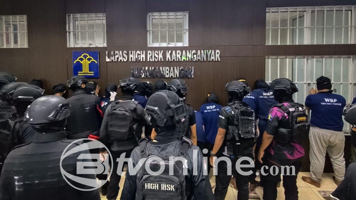 Pemindahan 15 Napi Risiko Tinggi ke Lapas Karanganyar Nusakambangan, Upaya Pengurangan Overcrowded dan Pemberantasan Narkoba