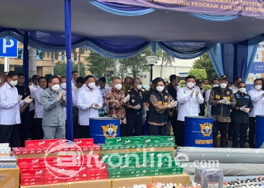 Sri Mulyani Sebut Penyelundupan Barang Ilegal Merugikan Negara Rp10,3 Miliar dalam Seminggu