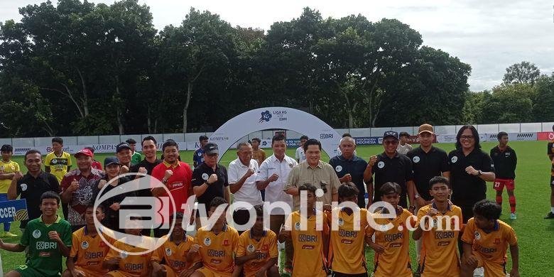 Erick Thohir Tekankan Pentingnya Jiwa Kebangsaan pada Peserta Liga Kompas U14 2024-2025