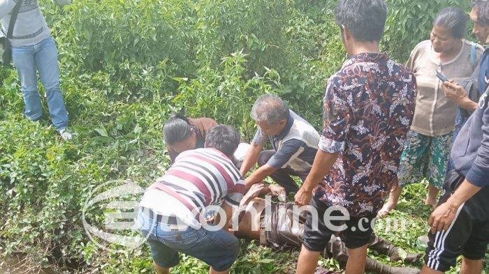 Bahtiar Sitorus Ditemukan Tewas Telungkup di Selokan di Kabupaten Toba