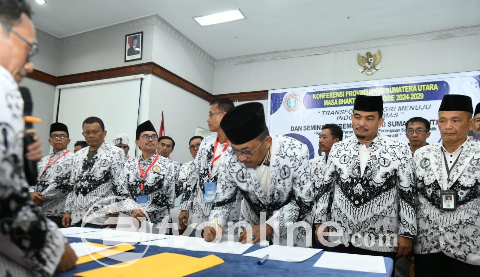 Saiful Abdi Terpilih Kembali Sebagai Ketua PGRI Sumut, Fokus Tingkatkan Kompetensi dan Kesejahteraan Guru