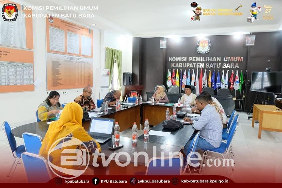 Rapat Pleno KPU Batu Bara: Mengantisipasi Tantangan Pemilu 2024 di Daerah