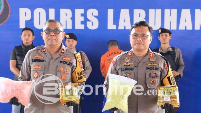 Polres Labuhanbatu Berhasil Ungkap 20 Kg Sabu dan 38.686 Pil Ekstasi, Satu Kurir Ditangkap