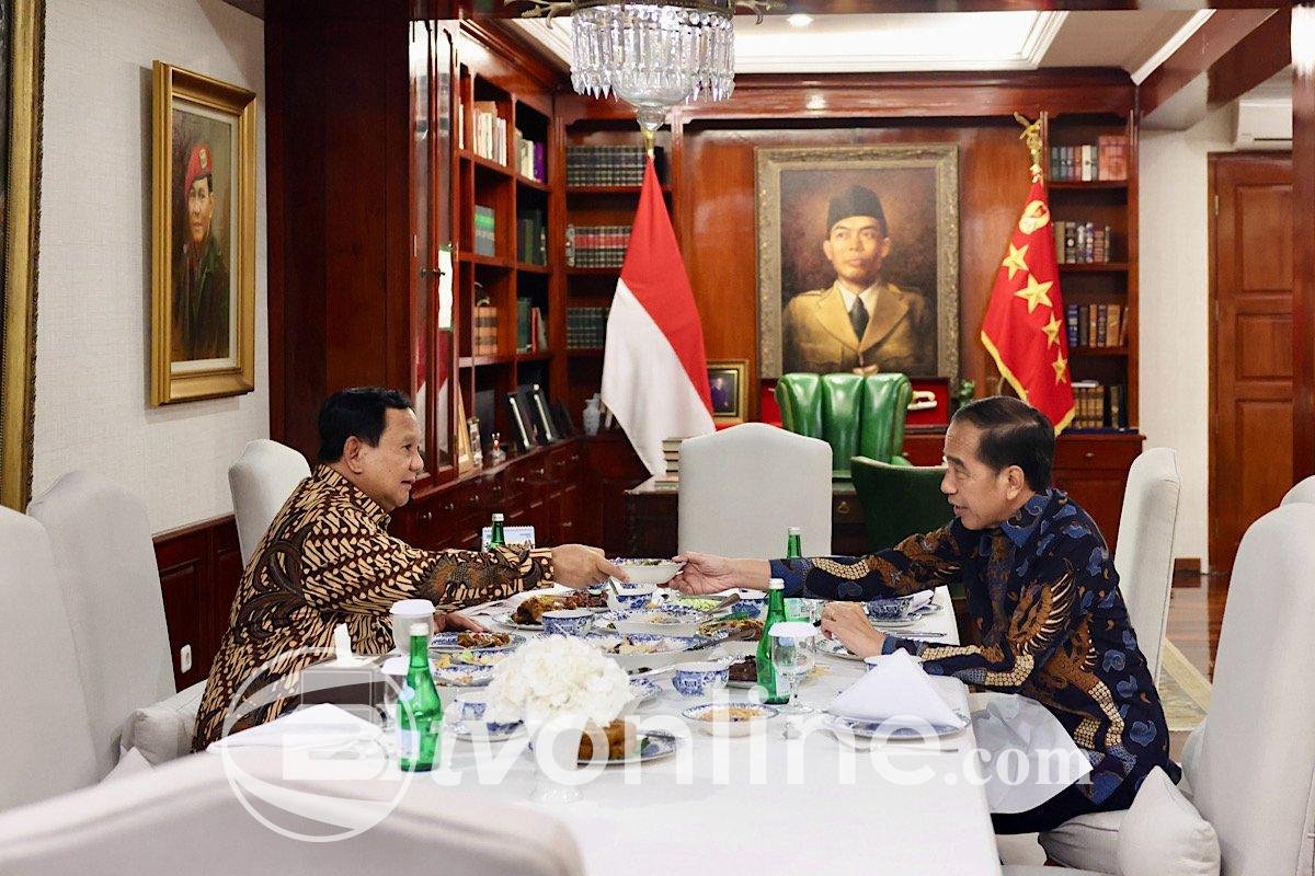 Dasco: Prabowo dan Jokowi Bahas Perubahan di Istana Saat Makan Malam di Kertanegara
