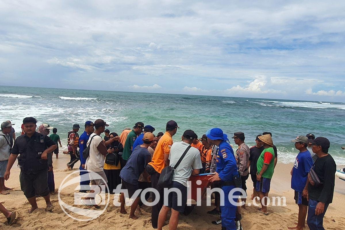 Kronologi Kecelakaan Laut di Pantai Drini, Belasan Pelajar SMP Terseret Ombak, 3 Tewas