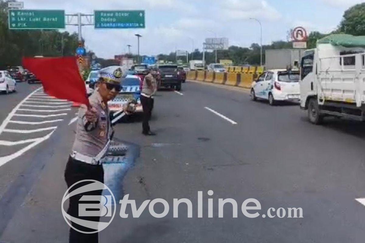 Jalur Tol Sedyatmo Arah Bandara Soekarno-Hatta Kembali Dibuka Setelah Tergenang Banjir