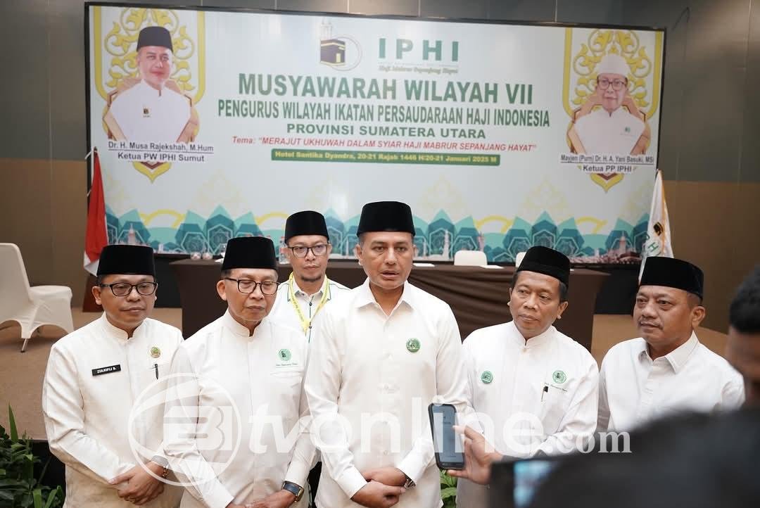 Haji Musa Rajekshah Kembali Terpilih Sebagai Ketua IPHI Sumut Periode 2025-2030