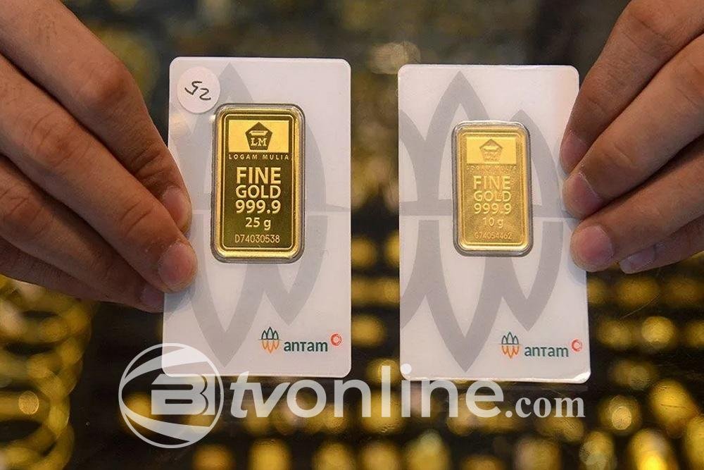 Harga Emas Antam 28 Januari 2025 Anjlok Rp 12.000 per Gram