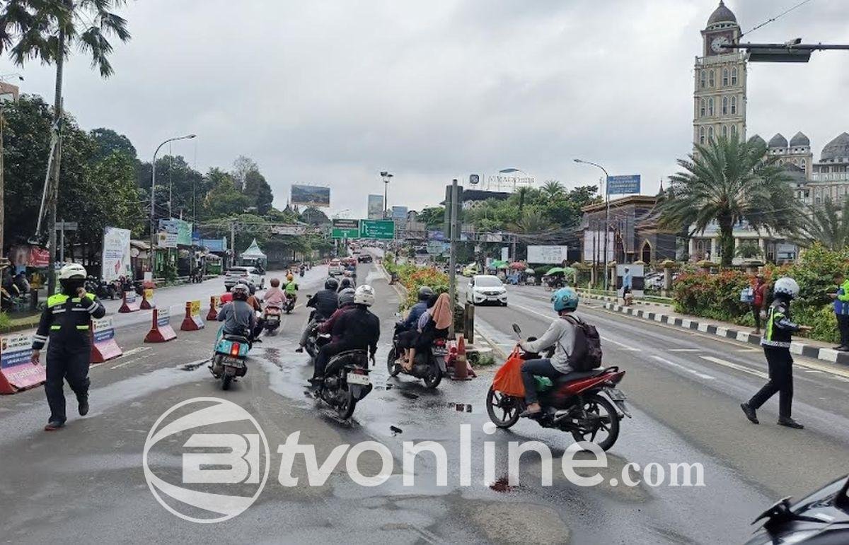 Arus Lalu Lintas di Jalur Puncak Kembali Normal Dua Arah, Kepadatan Menurun