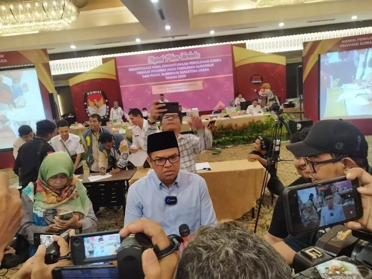 KPU Sumut Gelar Rapat Pleno Terbuka Penetapan Pasangan Calon Gubernur dan Wakil Gubernur Sumut 2024