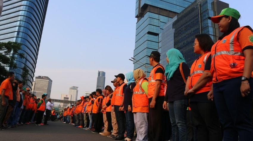 Janji Manis Pramono Anung dan Rano Karno untuk Menyejahterakan Pasukan Oranye di Jakarta